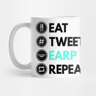 Eat Tweet Earp Repeat - Wynonna Earp Mug